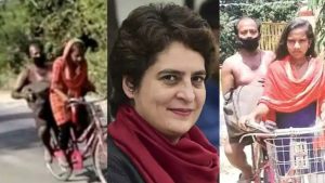 Business Prime News-Priyanka-Gandhi-assume-responsibility-of-famous-cycle-girl-Jyoti