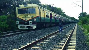 Business Prime News-Local_train_dumdum_station_