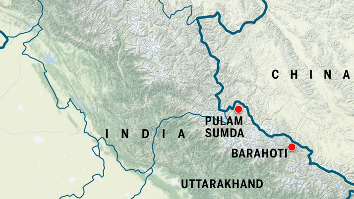 Business Prime News-Again the Barahoti area from Uttarakhand becomes the Bird's eye to China